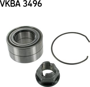 SKF VKBA 3496 - Bearing Kit, wheel hub onlydrive.pro