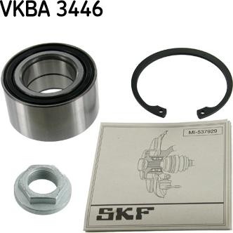 SKF VKBA 3446 - Rato guolio komplektas onlydrive.pro