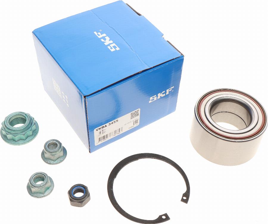 SKF VKBA 3455 - Комплект подшипника, ступицы колеса onlydrive.pro