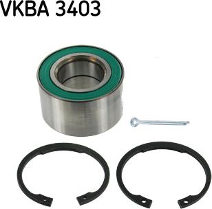 SKF VKBA 3403 - Bearing Kit, wheel hub onlydrive.pro