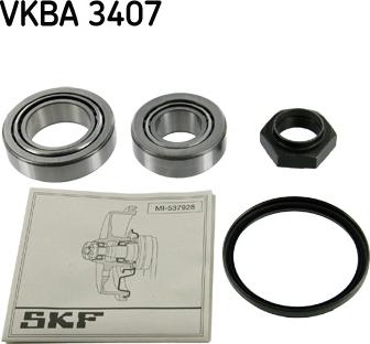 SKF VKBA 3407 - Pyöränlaakerisarja onlydrive.pro