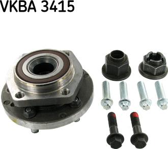 SKF VKBA 3415 - Комплект подшипника, ступицы колеса onlydrive.pro