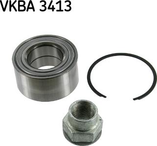 SKF VKBA 3413 - Bearing Kit, wheel hub onlydrive.pro