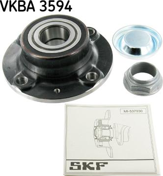 SKF VKBA 3594 - Bearing Kit, wheel hub onlydrive.pro