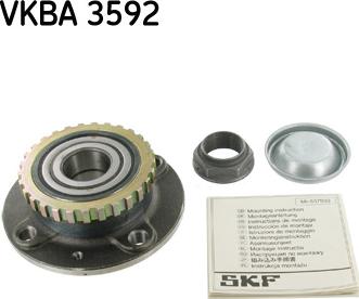 SKF VKBA 3592 - Bearing Kit, wheel hub onlydrive.pro