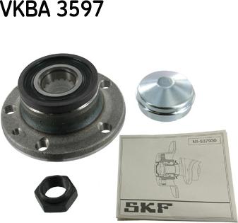 SKF VKBA 3597 - Комплект подшипника, ступицы колеса onlydrive.pro