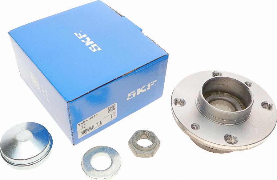 SKF VKBA 3540 - Комплект подшипника, ступицы колеса onlydrive.pro