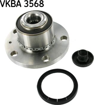 SKF VKBA 3568 - Комплект подшипника, ступицы колеса onlydrive.pro