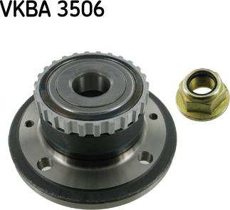 SKF VKBA 3506 - Bearing Kit, wheel hub onlydrive.pro