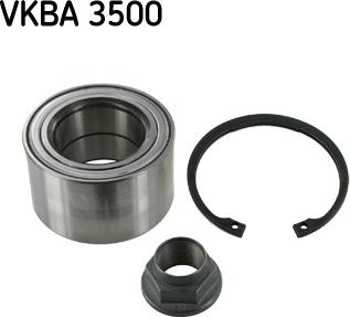 SKF VKBA 3500 - Bearing Kit, wheel hub onlydrive.pro