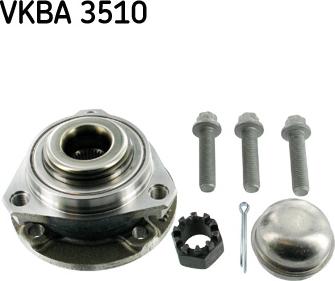 SKF VKBA 3510 - Bearing Kit, wheel hub onlydrive.pro