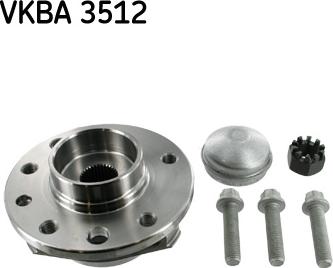 SKF VKBA 3512 - Bearing Kit, wheel hub onlydrive.pro