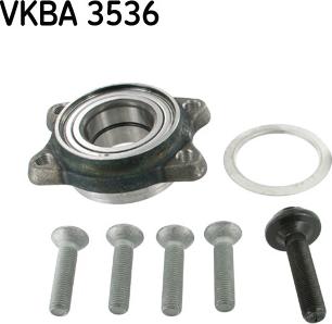 SKF VKBA 3536 - Bearing Kit, wheel hub onlydrive.pro