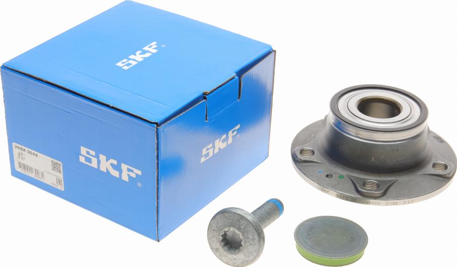 SKF VKBA 3644 - Комплект подшипника, ступицы колеса onlydrive.pro