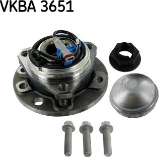 SKF VKBA 3651 - Bearing Kit, wheel hub onlydrive.pro