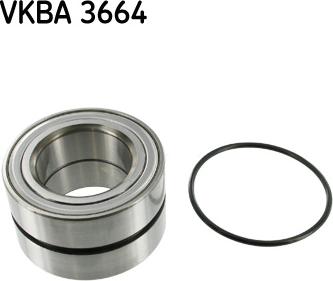 SKF VKBA 3664 - Bearing Kit, wheel hub onlydrive.pro