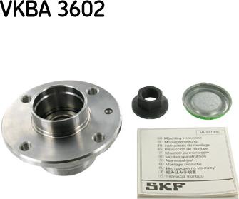 SKF VKBA 3602 - Bearing Kit, wheel hub onlydrive.pro