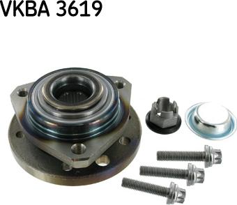 SKF VKBA 3619 - Bearing Kit, wheel hub onlydrive.pro