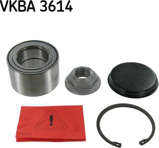 SKF VKBA 3614 - Комплект подшипника, ступицы колеса onlydrive.pro