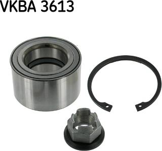 SKF VKBA 3613 - Bearing Kit, wheel hub onlydrive.pro