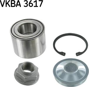 SKF VKBA 3617 - Bearing Kit, wheel hub onlydrive.pro