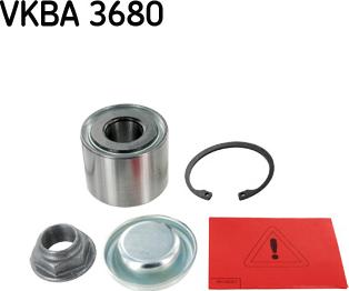 SKF VKBA 3680 - Bearing Kit, wheel hub onlydrive.pro