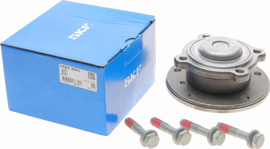 SKF VKBA 3681 - Riteņa rumbas gultņa komplekts onlydrive.pro