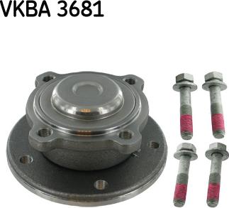 SKF VKBA 3681 - Bearing Kit, wheel hub onlydrive.pro