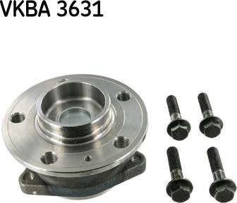 SKF VKBA 3631 - Комплект подшипника, ступицы колеса onlydrive.pro