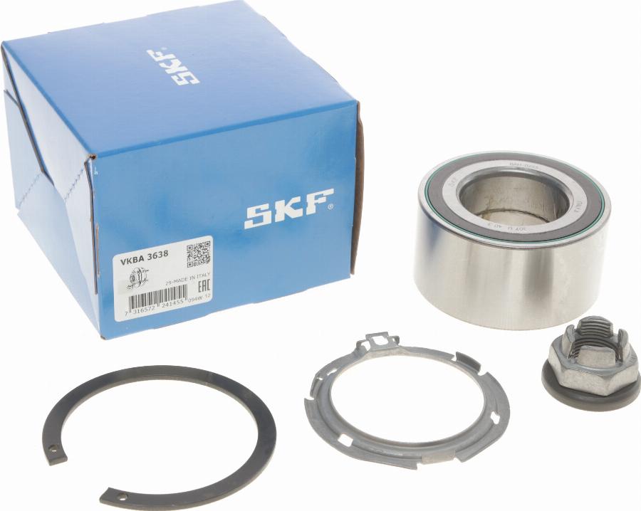 SKF VKBA 3638 - Комплект подшипника, ступицы колеса onlydrive.pro