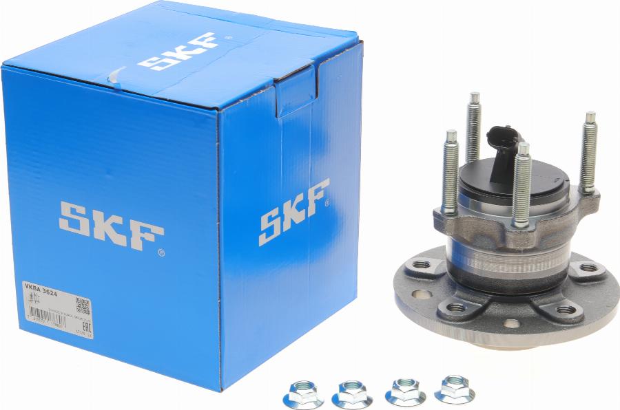 SKF VKBA 3624 - Bearing Kit, wheel hub onlydrive.pro