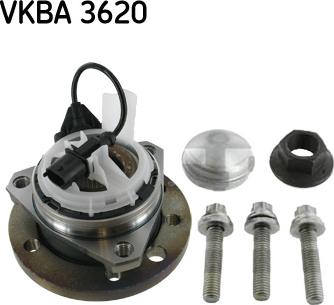 SKF VKBA 3620 - Bearing Kit, wheel hub onlydrive.pro