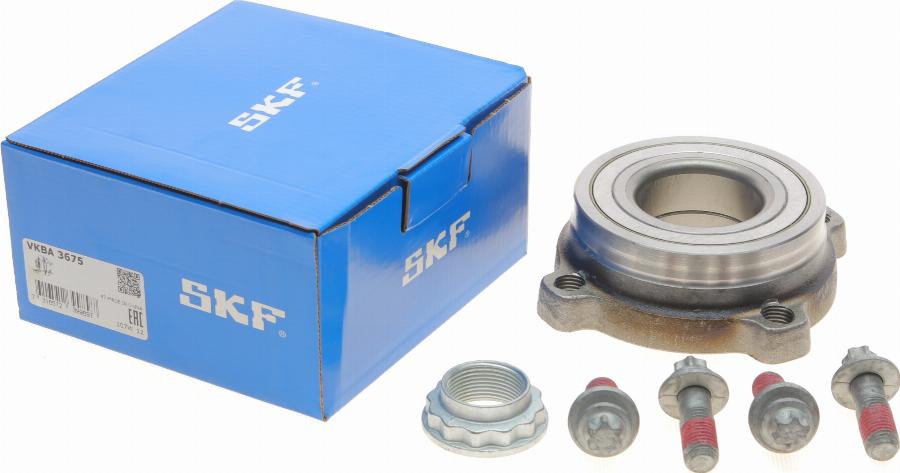 SKF VKBA 3675 - Комплект подшипника, ступицы колеса onlydrive.pro