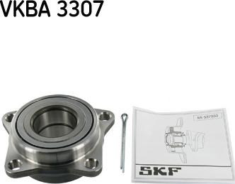 SKF VKBA 3307 - Комплект подшипника, ступицы колеса onlydrive.pro