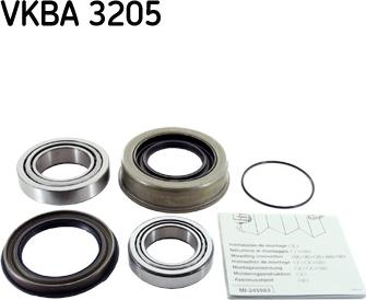 SKF VKBA 3205 - Rattalaagrikomplekt onlydrive.pro