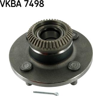 SKF VKBA 7498 - Bearing Kit, wheel hub onlydrive.pro