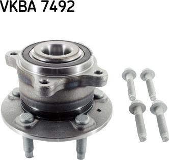 SKF VKBA 7492 - Bearing Kit, wheel hub onlydrive.pro