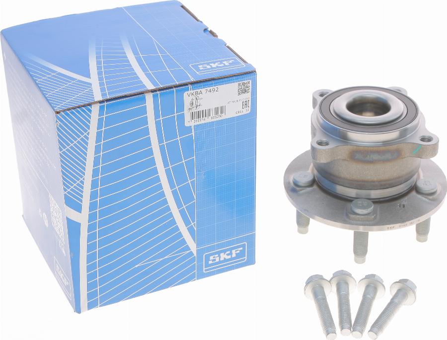 SKF VKBA 7492 - Bearing Kit, wheel hub onlydrive.pro