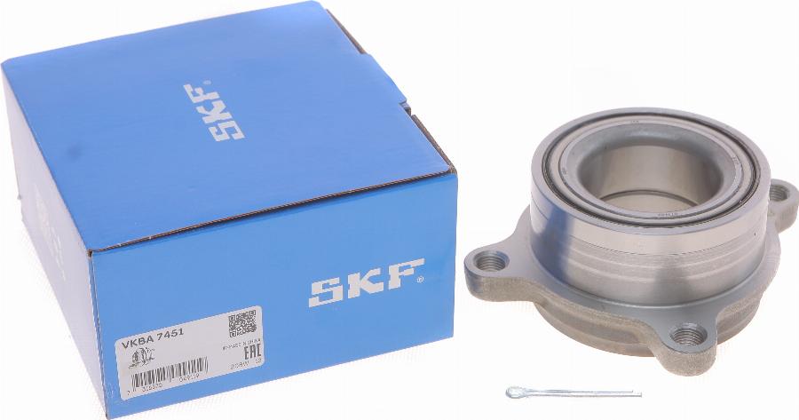 SKF VKBA 7451 - Комплект подшипника, ступицы колеса onlydrive.pro