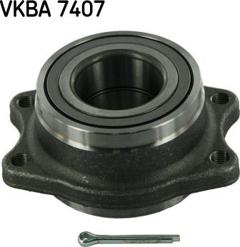 SKF VKBA 7407 - Riteņa rumbas gultņa komplekts onlydrive.pro