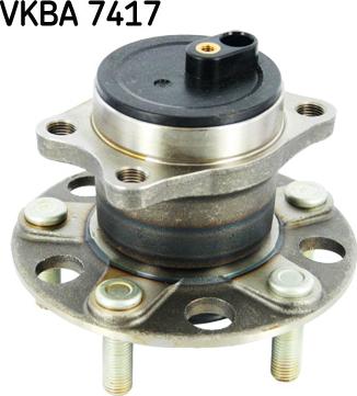 SKF VKBA 7417 - Комплект подшипника, ступицы колеса onlydrive.pro