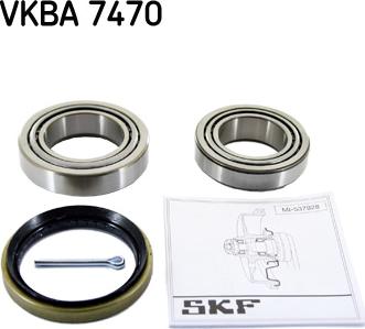 SKF VKBA 7470 - Riteņa rumbas gultņa komplekts onlydrive.pro