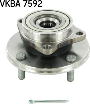 SKF VKBA 7592 - Rato guolio komplektas onlydrive.pro