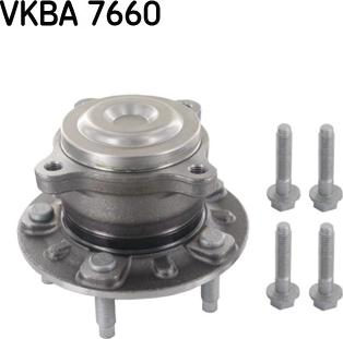 SKF VKBA 7660 - Комплект подшипника, ступицы колеса onlydrive.pro