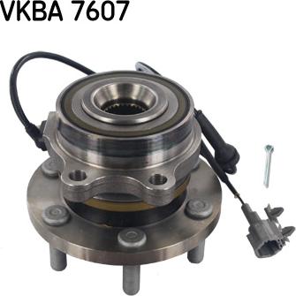 SKF VKBA 7607 - Riteņa rumbas gultņa komplekts onlydrive.pro