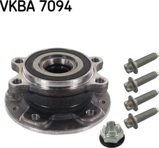 SKF VKBA 7094 - Комплект подшипника, ступицы колеса onlydrive.pro