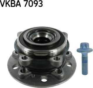 SKF VKBA 7093 - Комплект подшипника, ступицы колеса onlydrive.pro