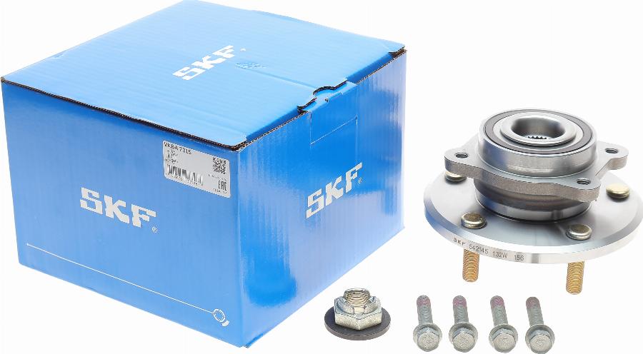 SKF VKBA 7015 - Bearing Kit, wheel hub onlydrive.pro