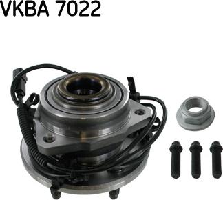 SKF VKBA 7022 - Комплект подшипника, ступицы колеса onlydrive.pro