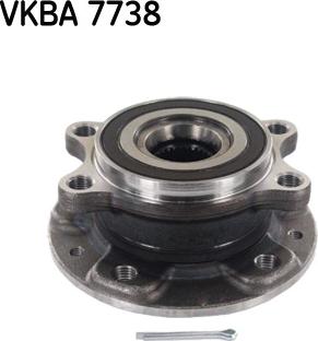 SKF VKBA 7738 - Pyöränlaakerisarja onlydrive.pro